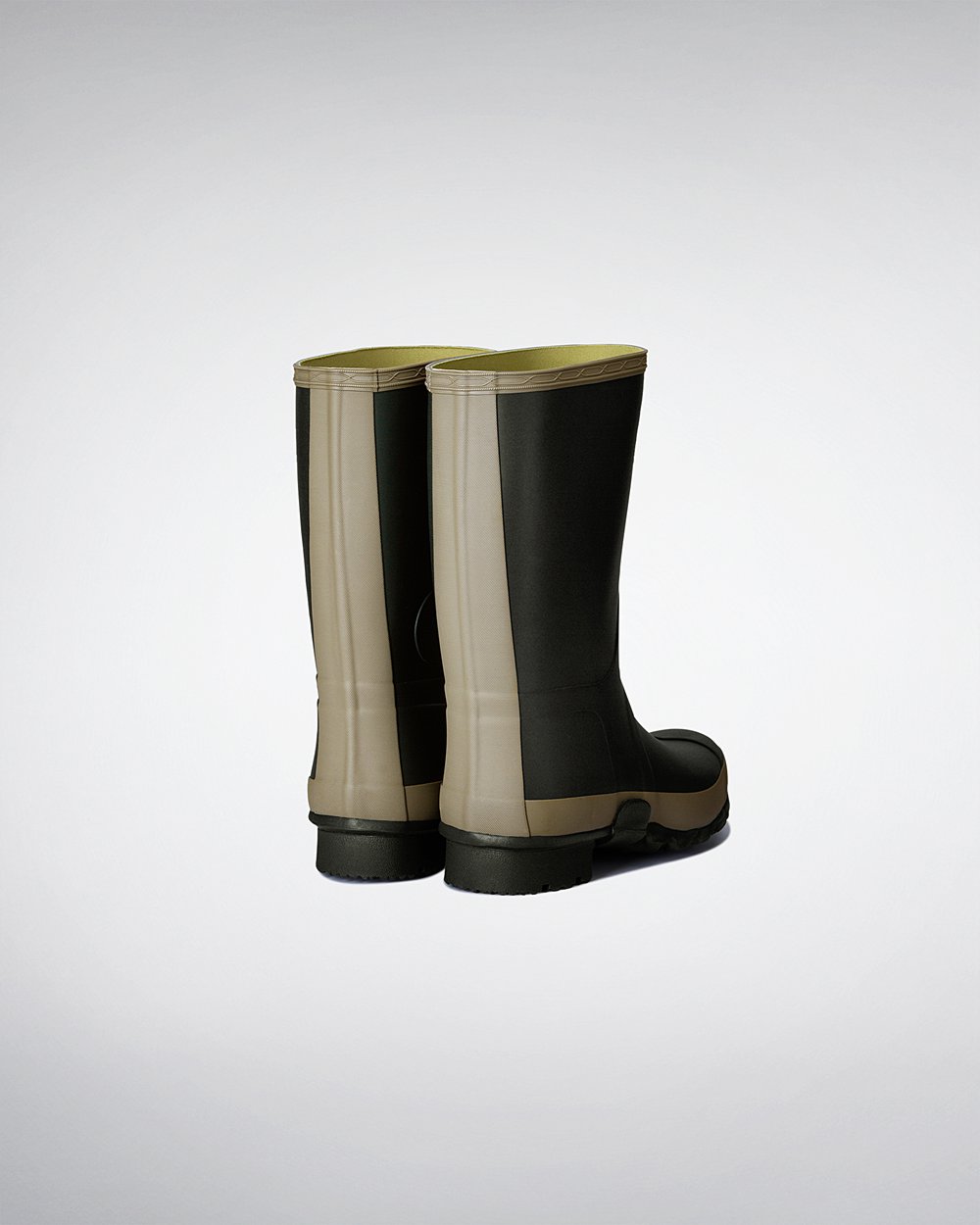 Botas De Cortas Hunter Hombre Gardener - Verde Oscuro Oliva - Argentina 1534HWIKJ